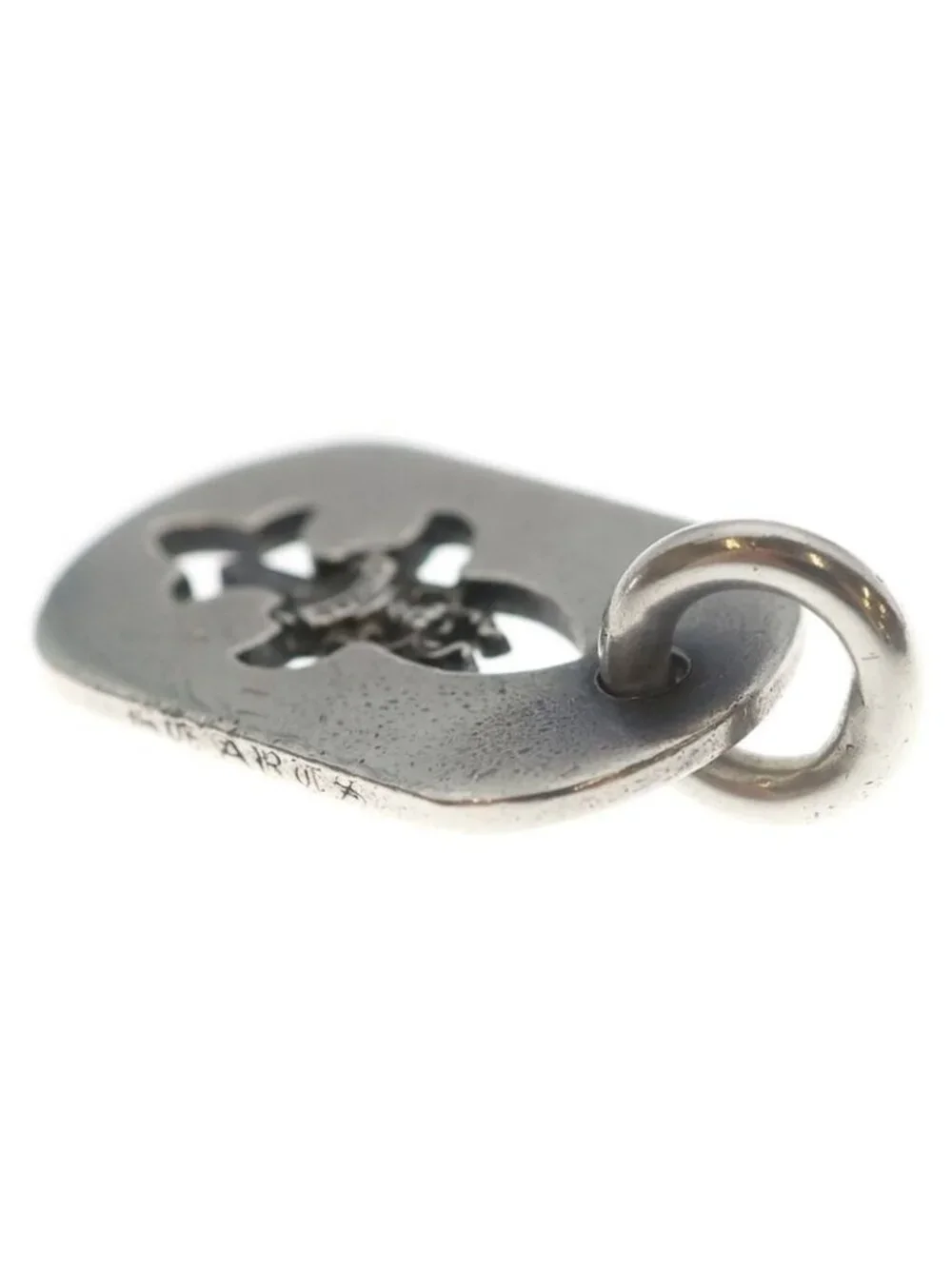 Chrome Hearts D Tag Sml Fle Dag Fudaga Dog Tag Small Necklace Top - Picture 6 of 6
